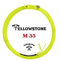 Corda de Laço Team Roping Tomahawk Yellowstone M35 Pé Amarela Fluorescente Corda de Laço Team Roping Tomahawk Yellowstone M35 Pé Amarela Fluorescente