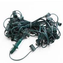 Corda de luz de Natal Encoidoz 50FT C7 Green Wire UL Cert.