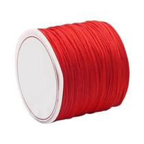 Corda De Nylon Vermelha Para Fazer Bijuterias, Macramê, Pulseiras, Artesanato DIY, Colares Com Corda De Nylon Vermelha Para Fazer Bijuterias, Macramê, Pulseiras, Artesanato DIY, Colares Com