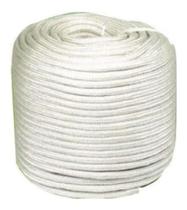 Corda De Poliester Amarrar Carga Caminhão 6mm X 100mt Branca
