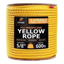 Corda de polipropileno Xpose Safety Yellow 5/8" x 600'