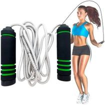 Corda de Pular Ajustável com Mola MBFit Profissional Para Saltar