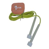 Corda de Pular Ajustável Exercício Funcional Fitness Funcional Amarelo PVC Corda de Pular Ajustável Exercício Funcional Fitness Funcional Amarelo PVC