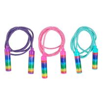 Corda de Pular Colorido com Brilho Cor Sortido JT05B03 - Dorémi