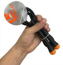 Corda De Pular De Pvc Para Treinar Musculação Vollo VP1075 Preto e Laranja
