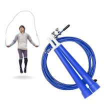 Corda de Pular Exercício Funcional Fitness Esportiva Com Arame Cordão de 3m Corda de Pular Exercício Funcional Fitness Esportiva Com Arame Cordão de 3m
