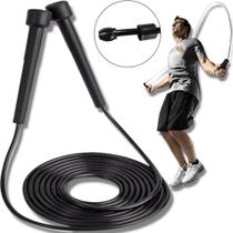 Corda de Pular Exercício Funcional Profissional Ajustável Treino Funcional Exercício