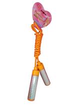 Corda de pular infantil colorida com brilho 2.10m