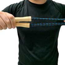 Corda de Pular Nylon Com 2,20mts Pegada de Madeira Dafoca Sports