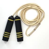 Corda De Pular Profissional 2.6m Ajustável Amarela - MBfit