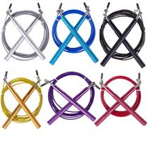 Corda De Pular Profissional Alumínio Speed Rope 4 Rolamentos