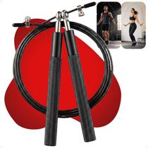 Corda De Pular Profissional Speed Rope Exercício Funcional C/ Rolamento Corda De Pular Profissional Speed Rope Exercício Funcional C/ Rolamento