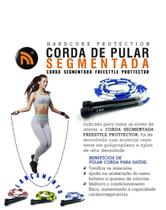 Corda de pular segmentada cores -