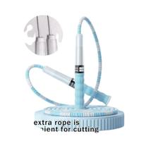 Corda De Pular Segmentada Para Treinamento De Fitness Infantil Com Alças De Contas Macias, Sem