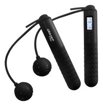 Corda de Pular Sem Fio Exercício Funcional Magnética com Contador Automático Treine com Estilo e Praticidade