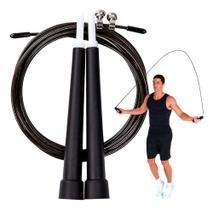 Corda De Pular Speed Rope Rolamento 3m Cabo De Aço