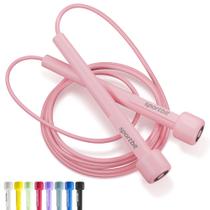 Corda de Pular SPORTBIT Ajustável 3 m Rosa Fitness Speed Corda de Pular SPORTBIT Ajustável 3 m Rosa Fitness Speed