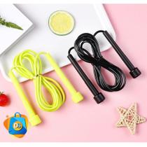 Corda de Pular Tamanho Ajustável em PVC - Corda de Saltos Para Treino Funcional