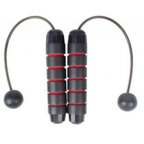 Corda de Pular Wokex para Adultos - Fitness, Sem Enroscos, Competição (Vermelha)