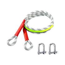 Corda De Reboque De Emergência De Nylon De 10 Toneladas Máx. Para Carro, Caminhão, UTV, SUV