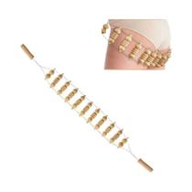 Corda De Rolo Massageador Traseiro De Madeira Para Moldar O Corpo, Alívio Da Dor, Terapia Linfática,