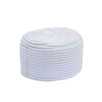 Corda de Seda Polipropileno Virgem 6mm Branca Rolo 260m Anti Uv Fuzil Corda de Seda Polipropileno Virgem 6mm Branca Rolo 260m Anti Uv Fuzil