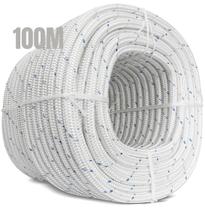 Corda de segurança NR18 Multiplic trava queda Poliamida 100m Corda de segurança NR18 Multiplic trava queda Poliamida 100m