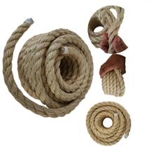 Corda De Sisal 10 Metros 20mm Para Artesanato E Amarrações Corda De Sisal 10 Metros 20mm Para Artesanato E Amarrações