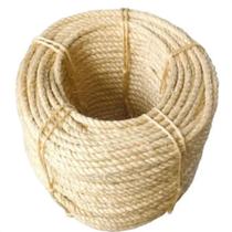 Corda de Sisal 10mm 220 Metros Cor Natural para Artesanato e Amarrações em Geral