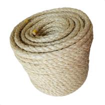 Corda de Sisal 10mm 30 Metros, para Balanço e Artesanatos Corda de Sisal 10mm 30 Metros, para Balanço e Artesanatos