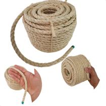 Corda De Sisal 12mm Cor Natural 30 Metros Arte E Artesanato Corda De Sisal 12mm Cor Natural 30 Metros Arte E Artesanato