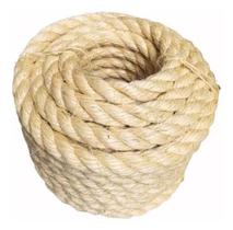 Corda De Sisal 16mm 20 Mts Natural Decoração Decks Artes Top Corda De Sisal 16mm 20 Mts Natural Decoração Decks Artes Top