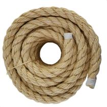 Corda De Sisal 20mm 30 Metros Artesanato E Amarrações Corda De Sisal 20mm 30 Metros Artesanato E Amarrações