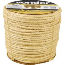 Corda de sisal 8 mm x 220 m 3 pernas VONDER