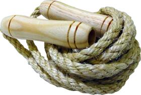 Corda De Sisal Cabo Madeira 2,5 mt Com 02 Unidades Kaemy-K138