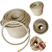 Corda De Sisal Natural 12mm - 50 Metros Corda De Sisal Natural 12mm - 50 Metros