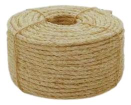 Corda De Sisal Natural 8mm Arte Rústica 20 Metros