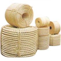 Corda de Sisal Natural trançada em 3 pernas 6mm-120mts