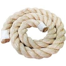 Corda De Sisal Naval 50mm 1 Metro Rasada Artesanatos Decorações Luminária Decks