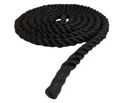 Corda de Sisal Preta de Alta Resistência - 50mm 3mts Treino