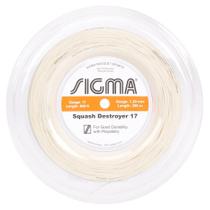 Corda de Squash Sigma Destroyer 17L 1.20mm Branca Rolo com 200 metros