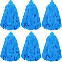 Corda de tecido de microfibra Mop Head Refill para poste padrão