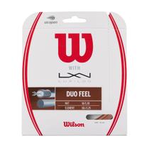 Corda de tênis Wilson Duo Feel Set Bronze 16G