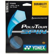 Corda de Tenis Yonex POLY Tour SPIN SET 1.25MM / 16L Azul