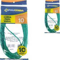 Corda De Varal Policorda N5 10X1 - 10M - Linha Gold