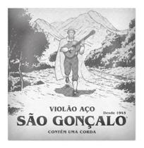 Corda De Violão 1a Mi Aço 010 C/ Bolinha Sao Goncalo