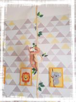 Corda decorativa com pelúcia bicho preguiça quarto infantil - Quiosque artigos infantis