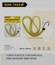 Corda elastica com ganchos para bagagem