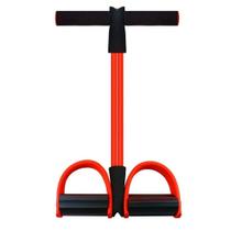Corda Elástica com Pedal STO43 4 Tubos Fitness Musculação Shopmix Corda Elástica com Pedal STO43 4 Tubos Fitness Musculação Shopmix