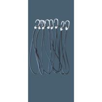 Corda Elástica - Extensor 35cm p/ Lona de Caminhão - Kit 100 peças